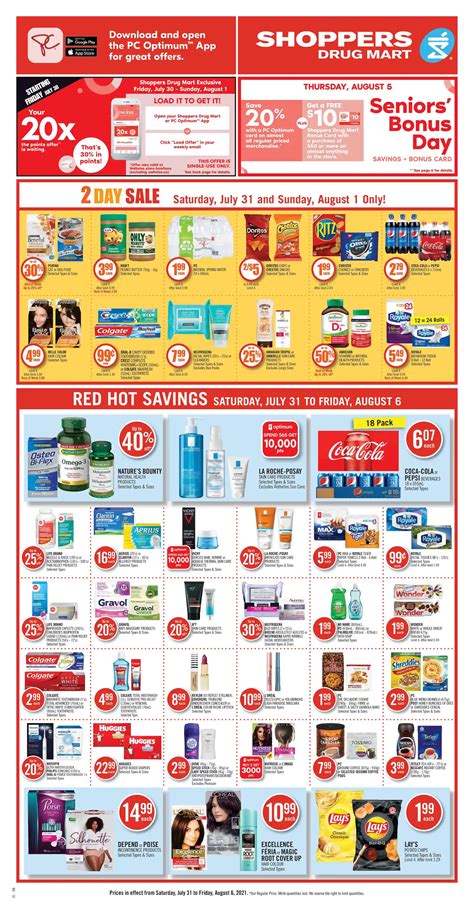 Online Shoppers Drug Mart Weekly Flyer In Winnipeg January 2024.